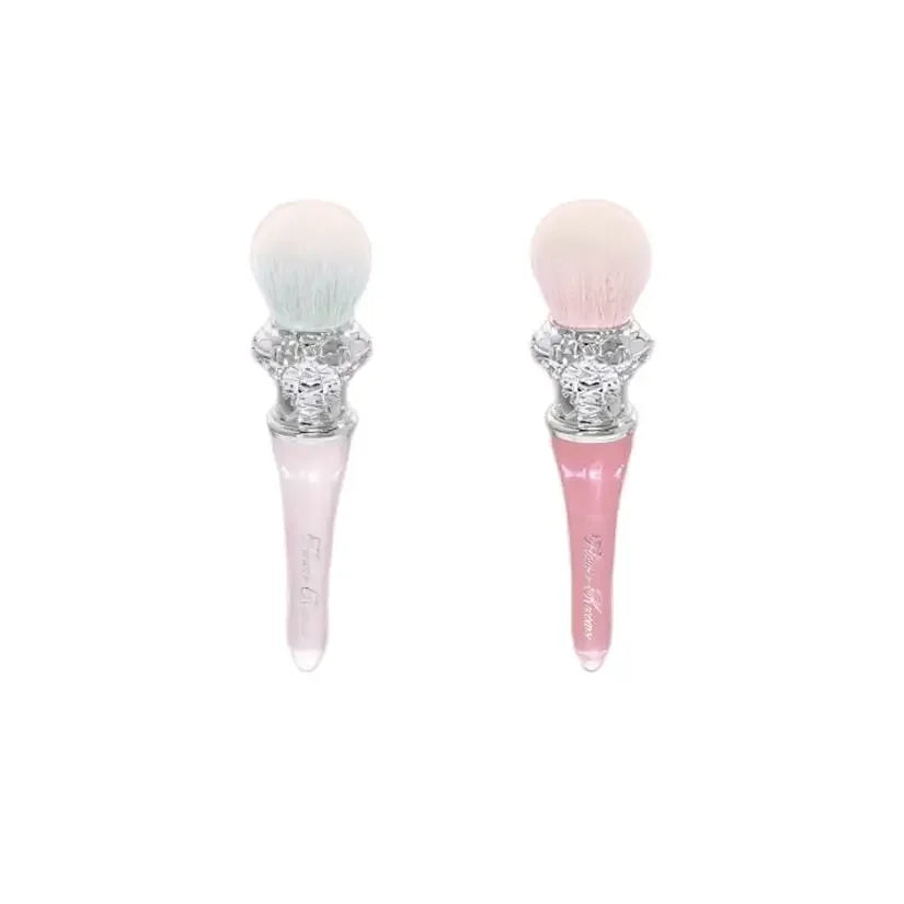 Flower Knows Swan Ballet Blush Wool Brush Mineral Powder Bronzer Contour Makeup Brushes By Flower Knows